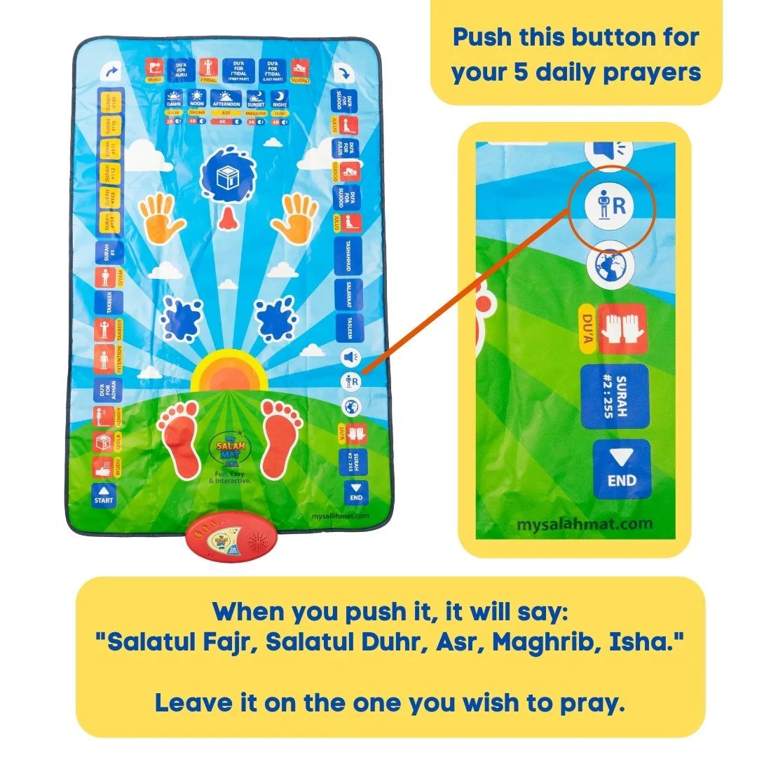 Kids Educational Prayer Mat Pro