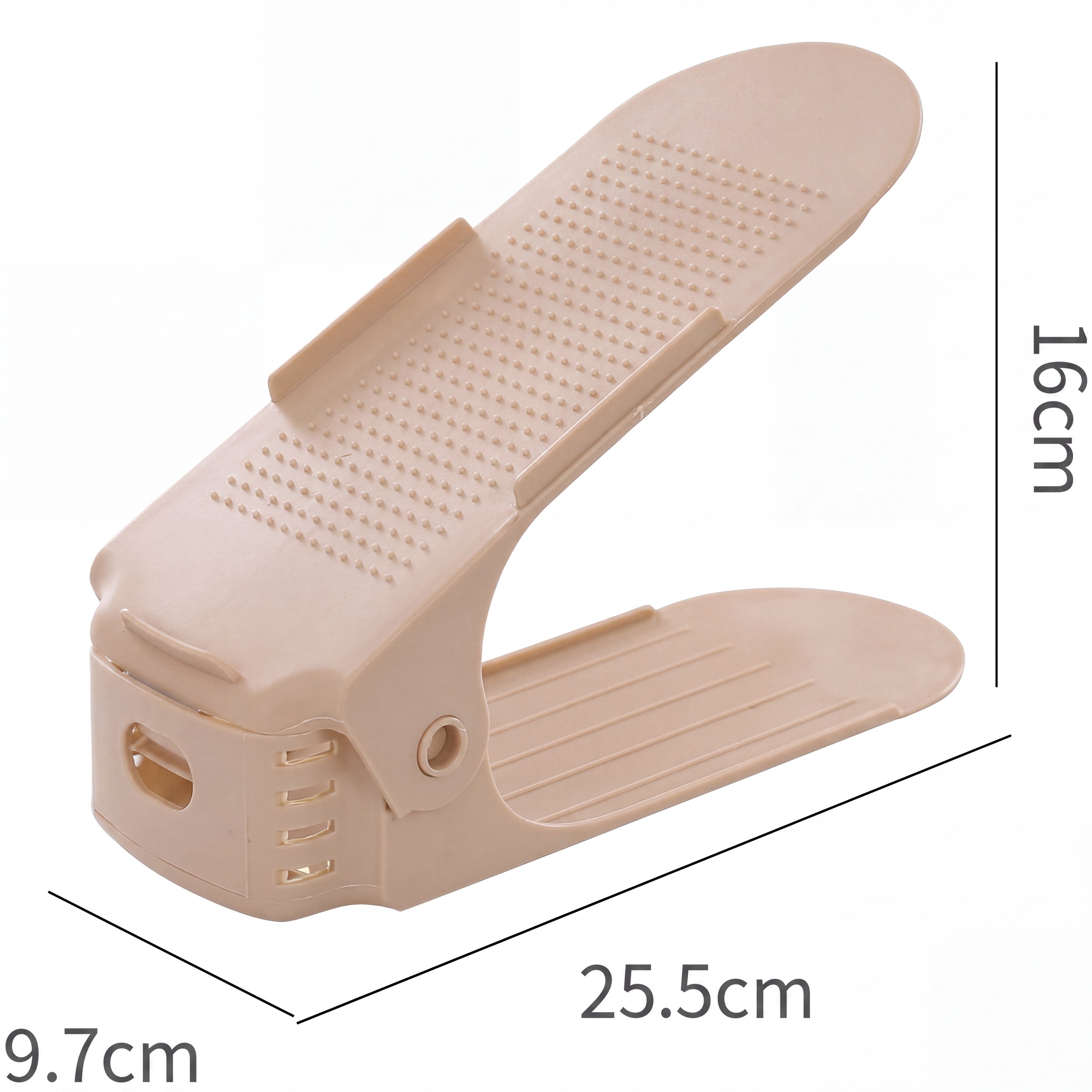 Adjustable Shoe Organizer with Airflow Technology