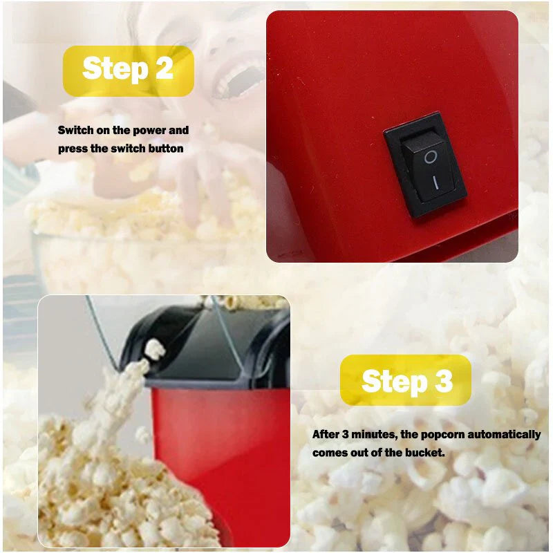 Mini Popcorn Machine Pro