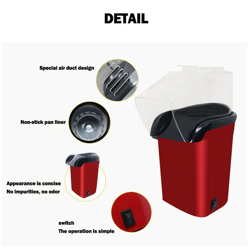 Mini Popcorn Machine Pro
